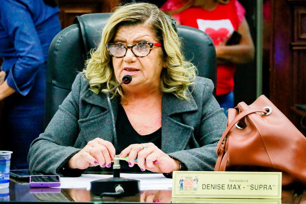 Vereadora Denise Max apresentou projeto com o objetivo de criar consciência municipal, social e política a respeito do abandono à pessoa idosa Denise