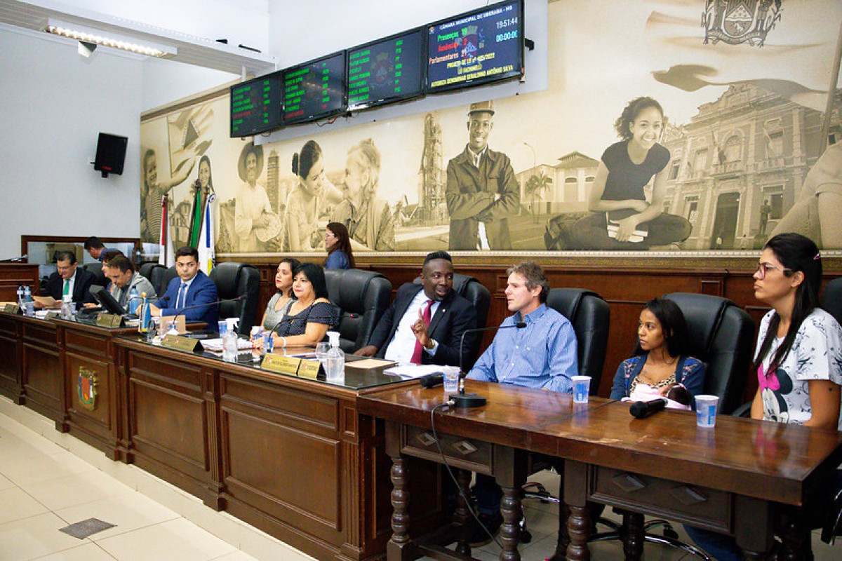 HOmenageados na Mesa