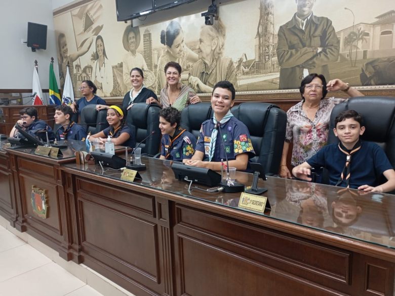 Foto Visita Escoteiros