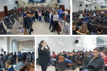 Visita Escola Uberaba - Rochelle