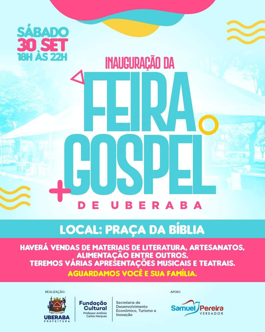 Feira Gospel - Cartaz
