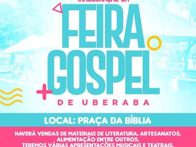 Feira Gospel - Cartaz